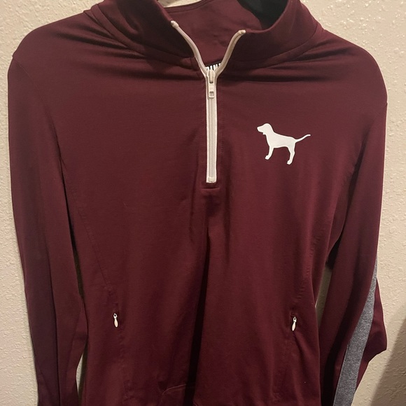 PINK Victoria's Secret Jackets & Blazers - PINK Victoria Secret Half-Zip